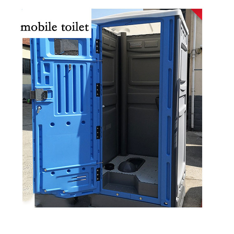 Giantsmade Ready To Use Prefab House Chemical Toilet Outdoor Mobile Plastic Portable Toilets And Showers For Camping