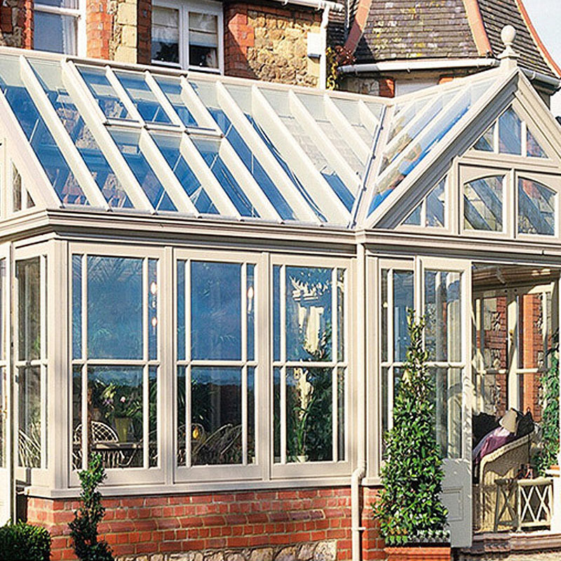 Giantsmade Customized Winter Garden Aluminum Glass House Thermal Insulation Sunroom