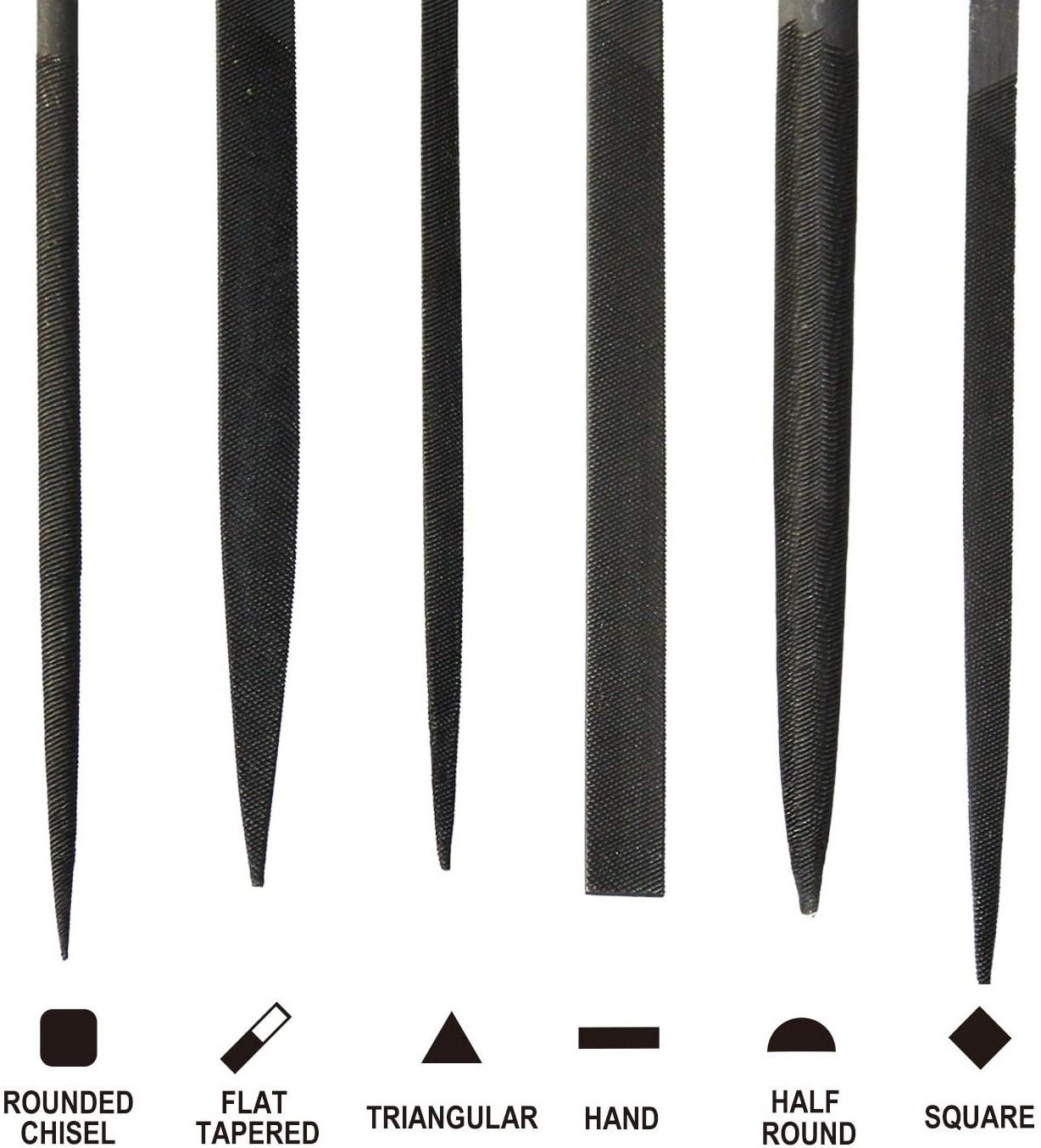 Jewelry Tools  3x140mm Needle File Set Hand Tools Metal Glass Stone Polishing Carving Hand Rasp Files Set