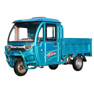 China manufacturer electric 3 wheels electric cargo tricycle  1 ton electric loader with dump electric cargo rickshaw