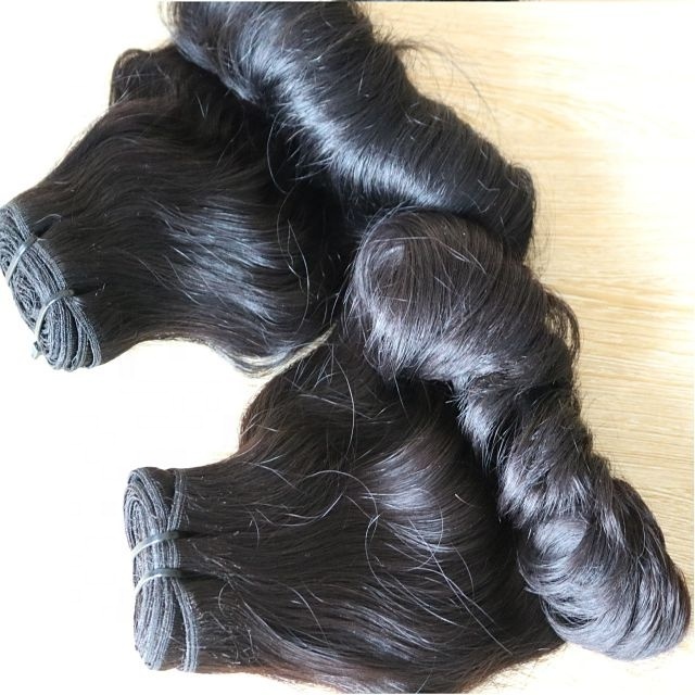 Magic bouncy human hair 100% cuticle aligned  wholesale curly hair extension price do dropshipping from vietnamese manufacture