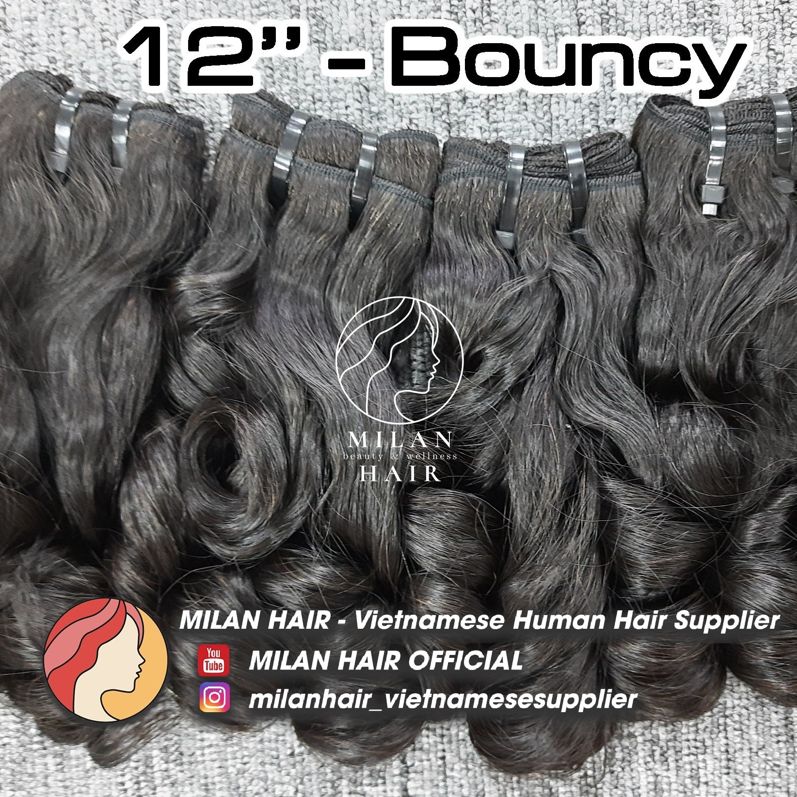 Magic bouncy human hair 100% cuticle aligned  wholesale curly hair extension price do dropshipping from vietnamese manufacture