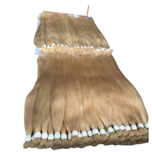 Full Cuticle Aligned Virgin Soft Straight Hair Bulk 100% Human Virgin Raw Cambodian Blonde 613 Color Hair