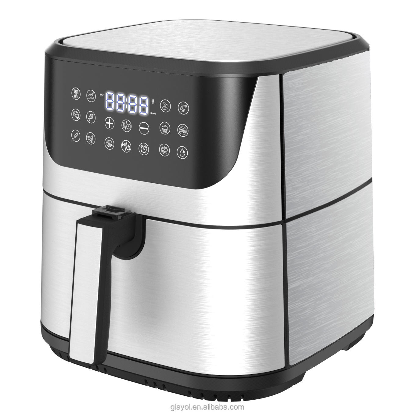 New arrival large capacity 10l airfryer cooker rapid air technology smart digital control air fryer machine