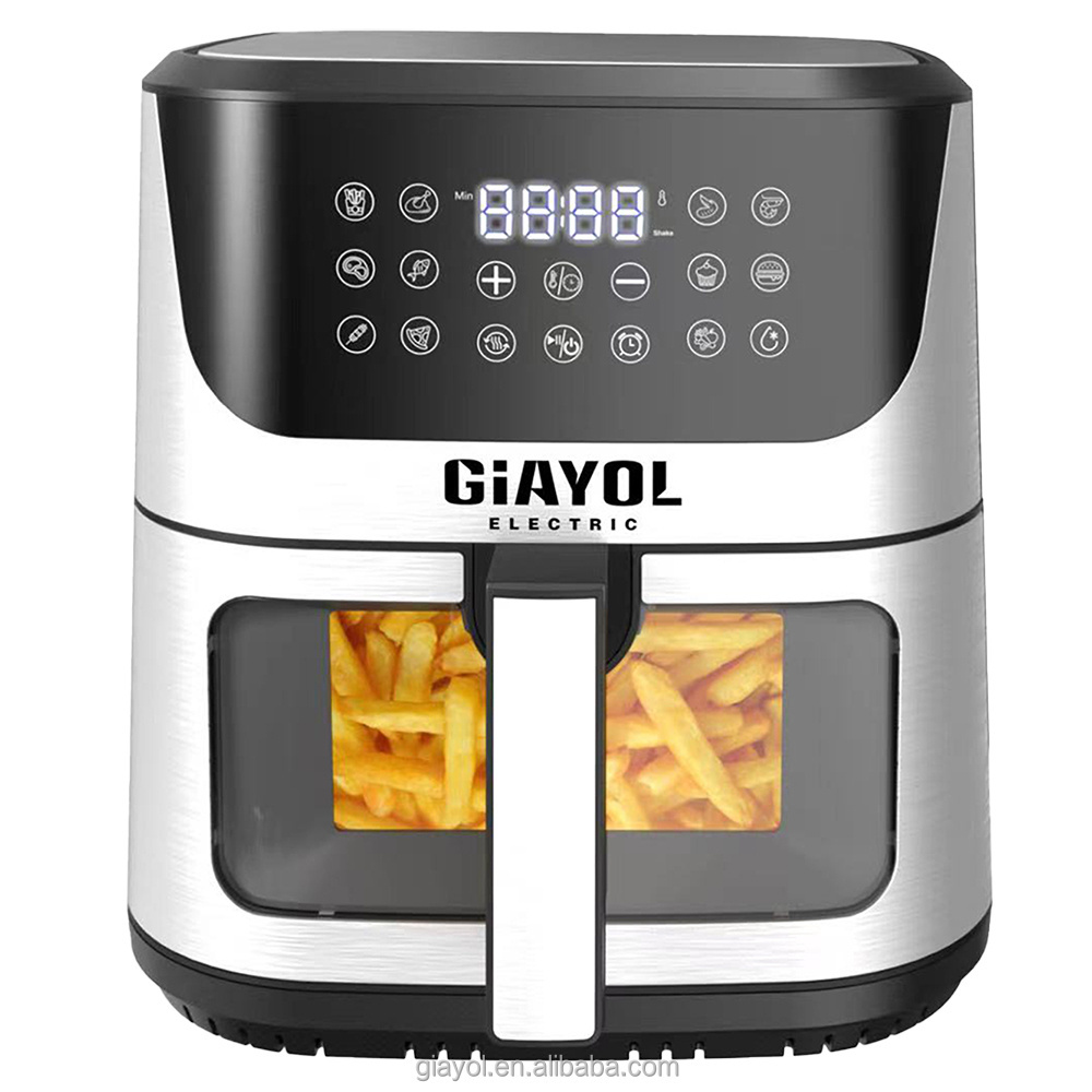 New arrival large capacity 10l airfryer cooker rapid air technology smart digital control air fryer machine