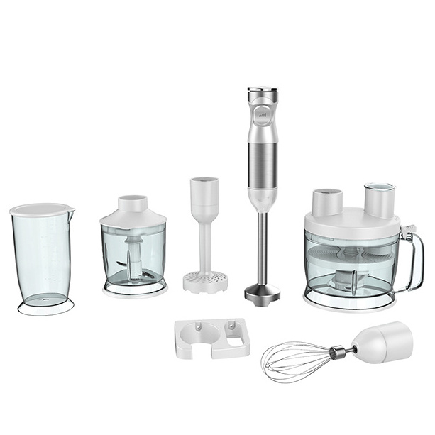 4-In-1 Food Hand Blender Combo for Multi-purpose Smoothie/Whisk/Chopper/Soup/Juicer/Crush Ice  handheld blenders