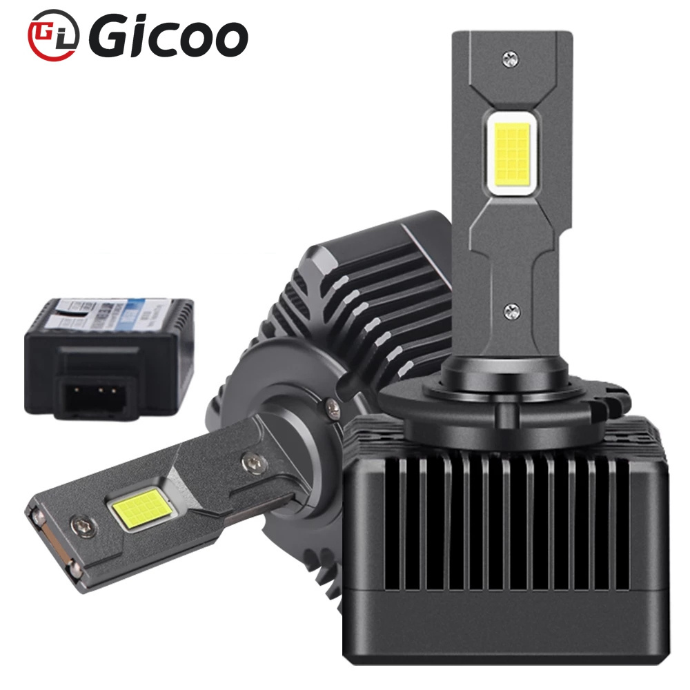 Gicoo Wholesale 110W Upgrade 300% Bright D1S D2S D4S D5S D8S White HID Headlight Original HID Ballast LED Headlight Bulbs