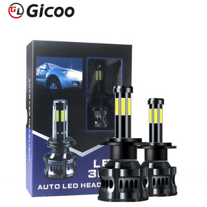 360 8 sides Car Led Headlight 12V H7 H11 H1 H3 H4 9005 H13 9004 9007 24V 10000lm Headlight Bulb Car Accessories With Canbus