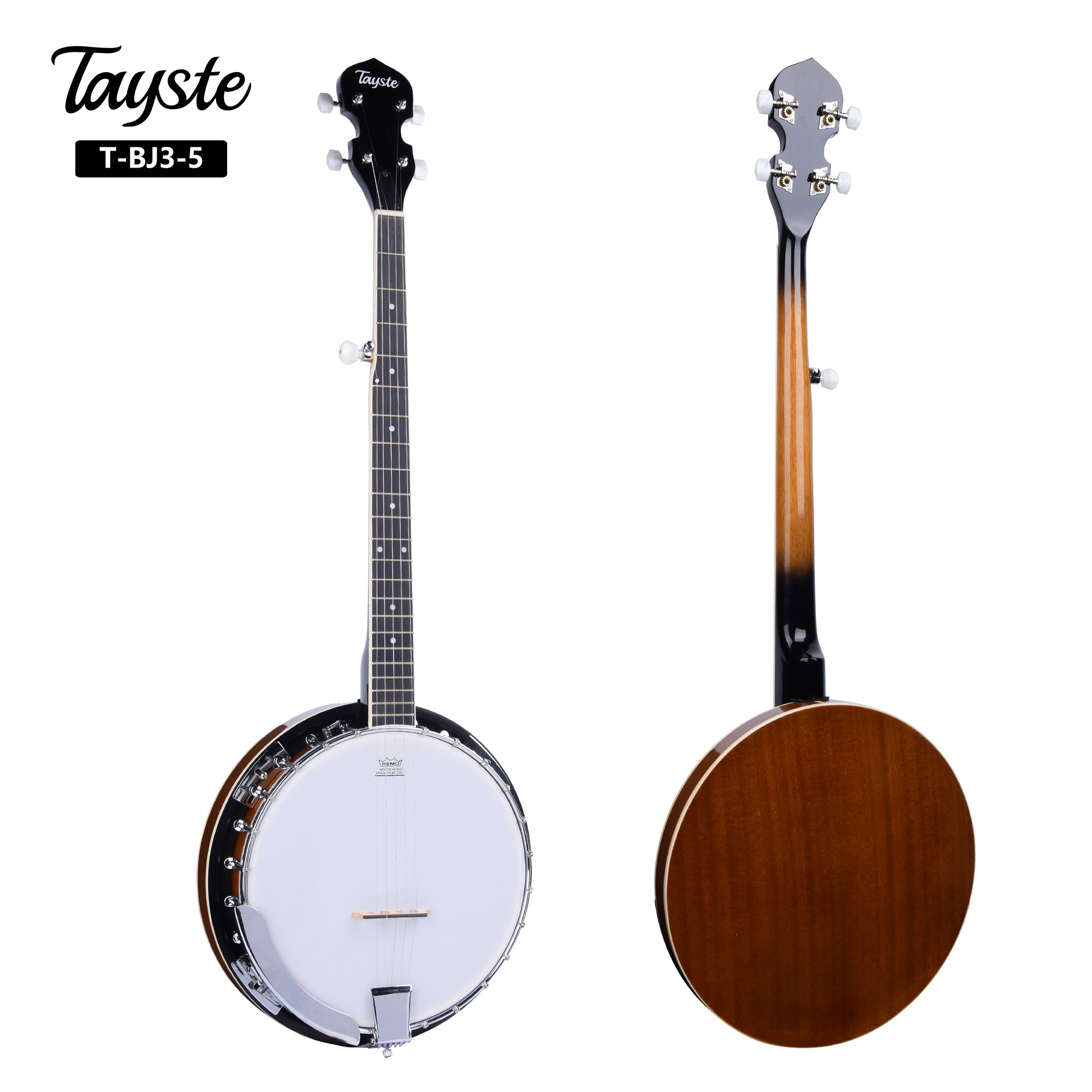 Wholesale High Quality 5 Strings Banjo Instruments Matt Finishing Material For Sale