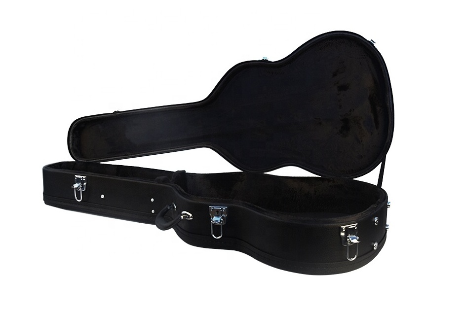 High Quality Instrument Accessories Leather Classical Guitar Hard Case