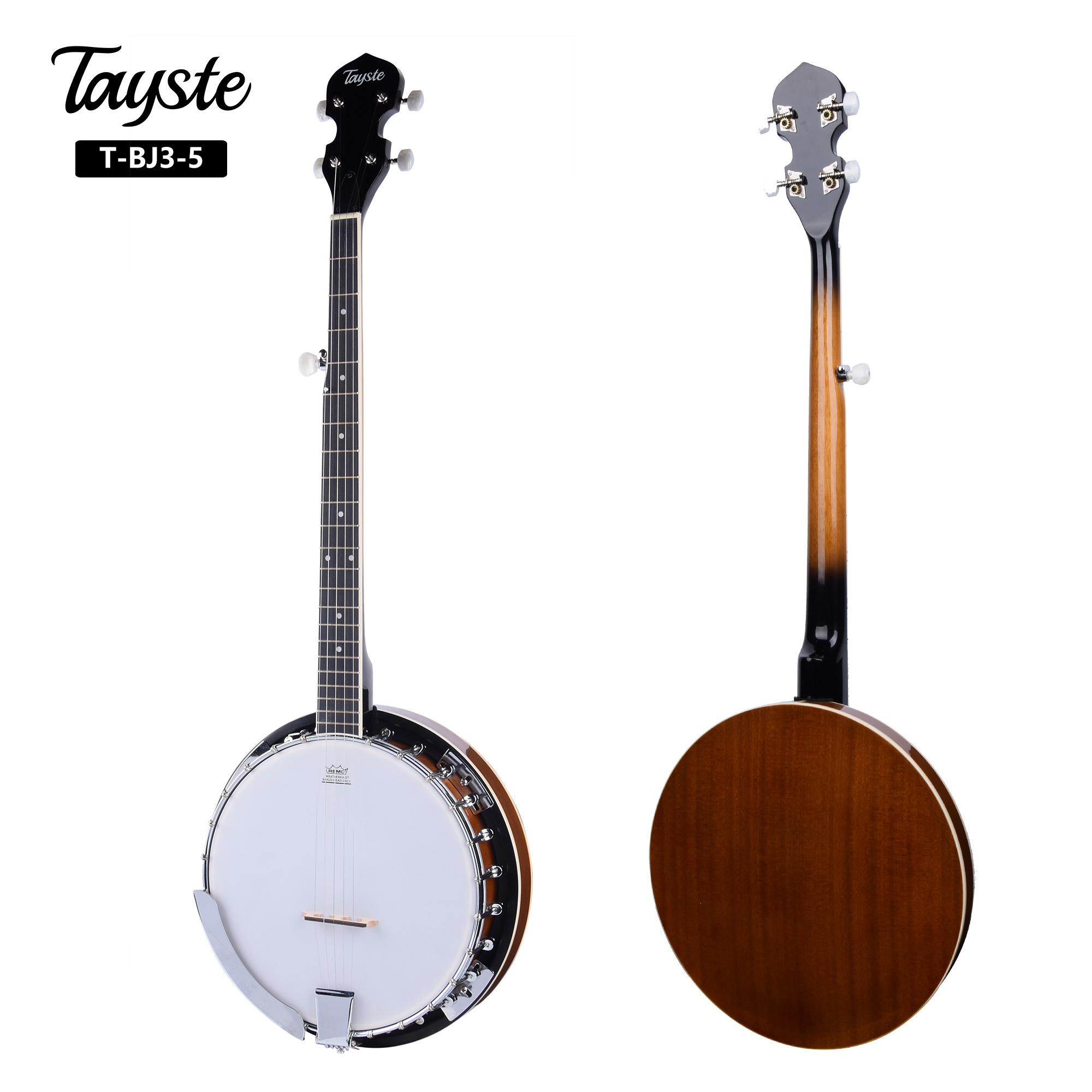 Wholesale High Quality 5 Strings Banjo Instruments Matt Finishing Material For Sale