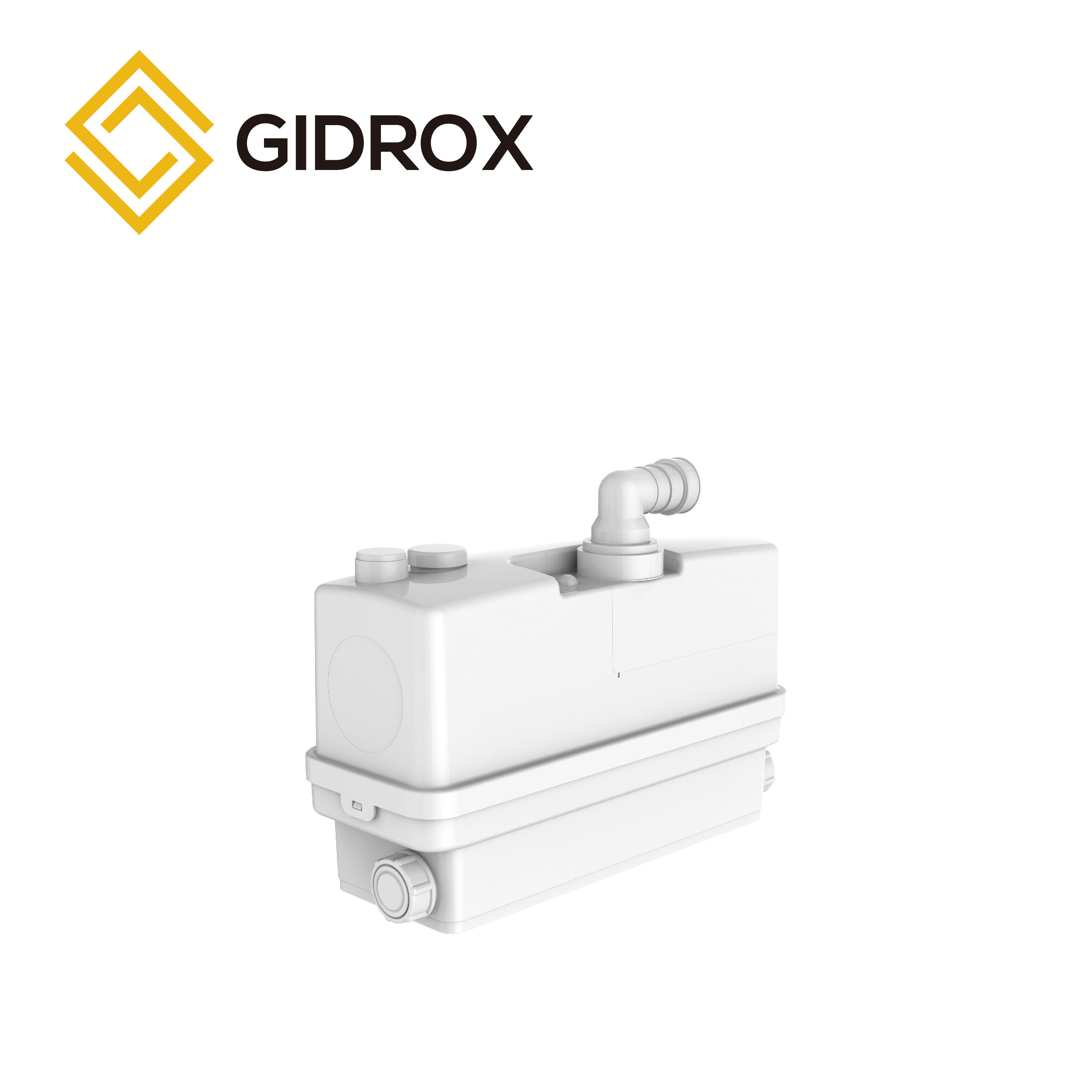 GIDROX WC601A Front Inlet 600W bathroom waste water macerator pump Toilet Macerator Pump Sewage Grinder Macerator Pump