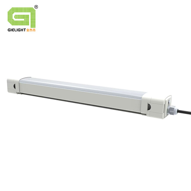 High Bright IP65 4ft 8ft Vapor Proof Tight LED Tri-proof Linear Waterproof Tube Light Fixture For Wet Location