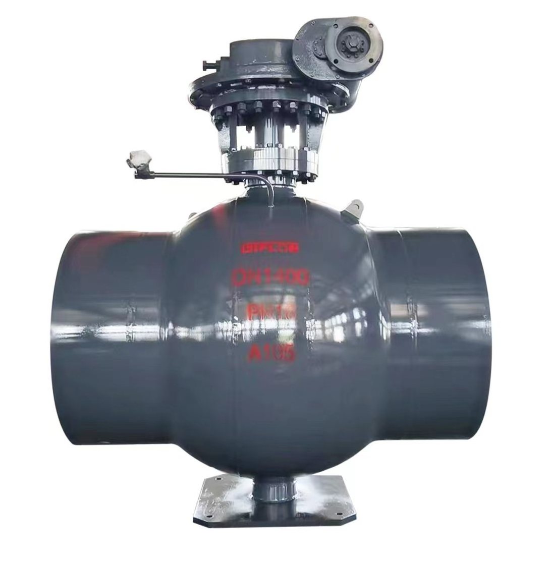 High performance ball valve-All-welded ball valve of pure metal seal  20''-72''