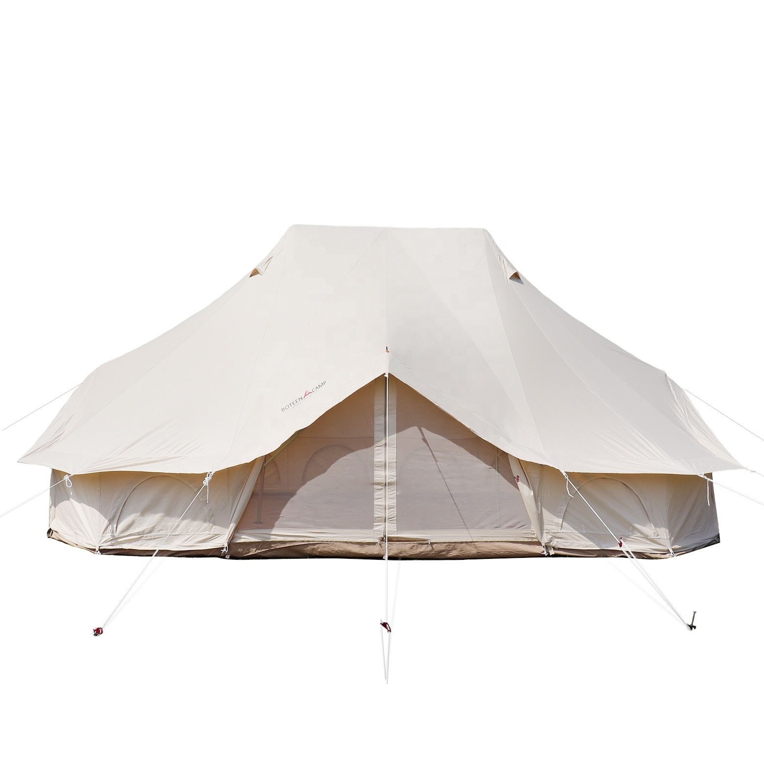 Glamping Heavy Duty Ripstop Waterproof 4 Season Luxury Hotel Emperor Bell Tent