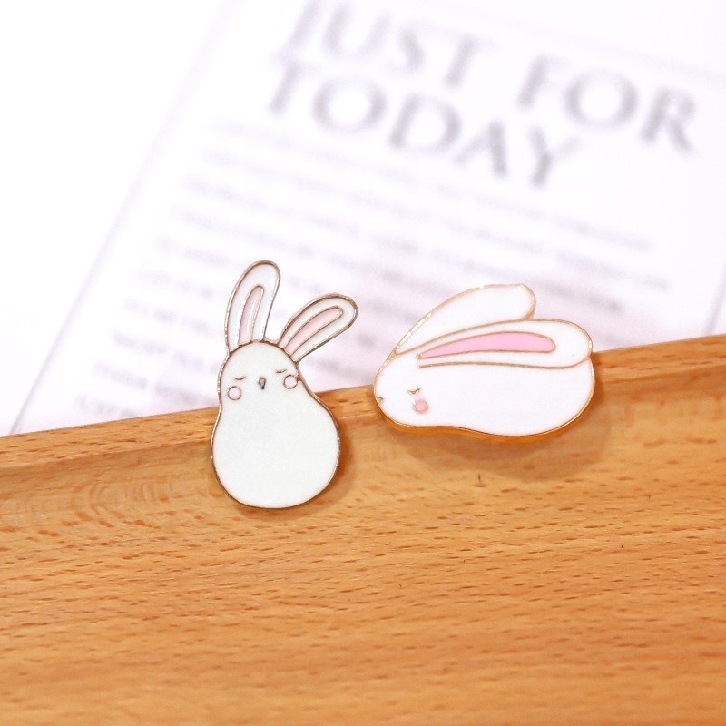 Custom funny Flamingo pink Bird Dinosaur rabbit unicorn shape soft 0r hard enamel cute lapel pin emblem