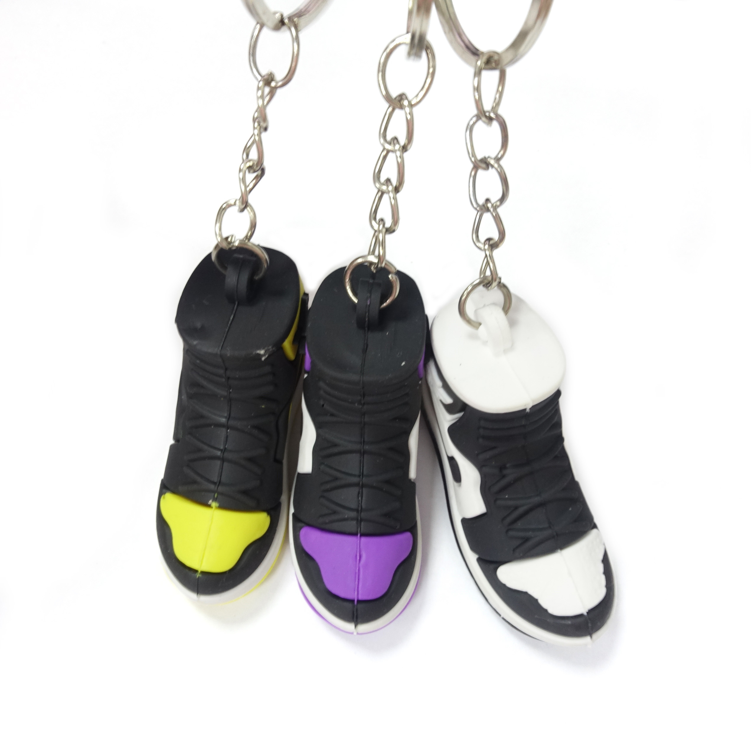 Custom Innovative Cheap Running Soccer Tennis Basketball Athletic Shoe Key Chain 3D Mini Sneaker Keychain