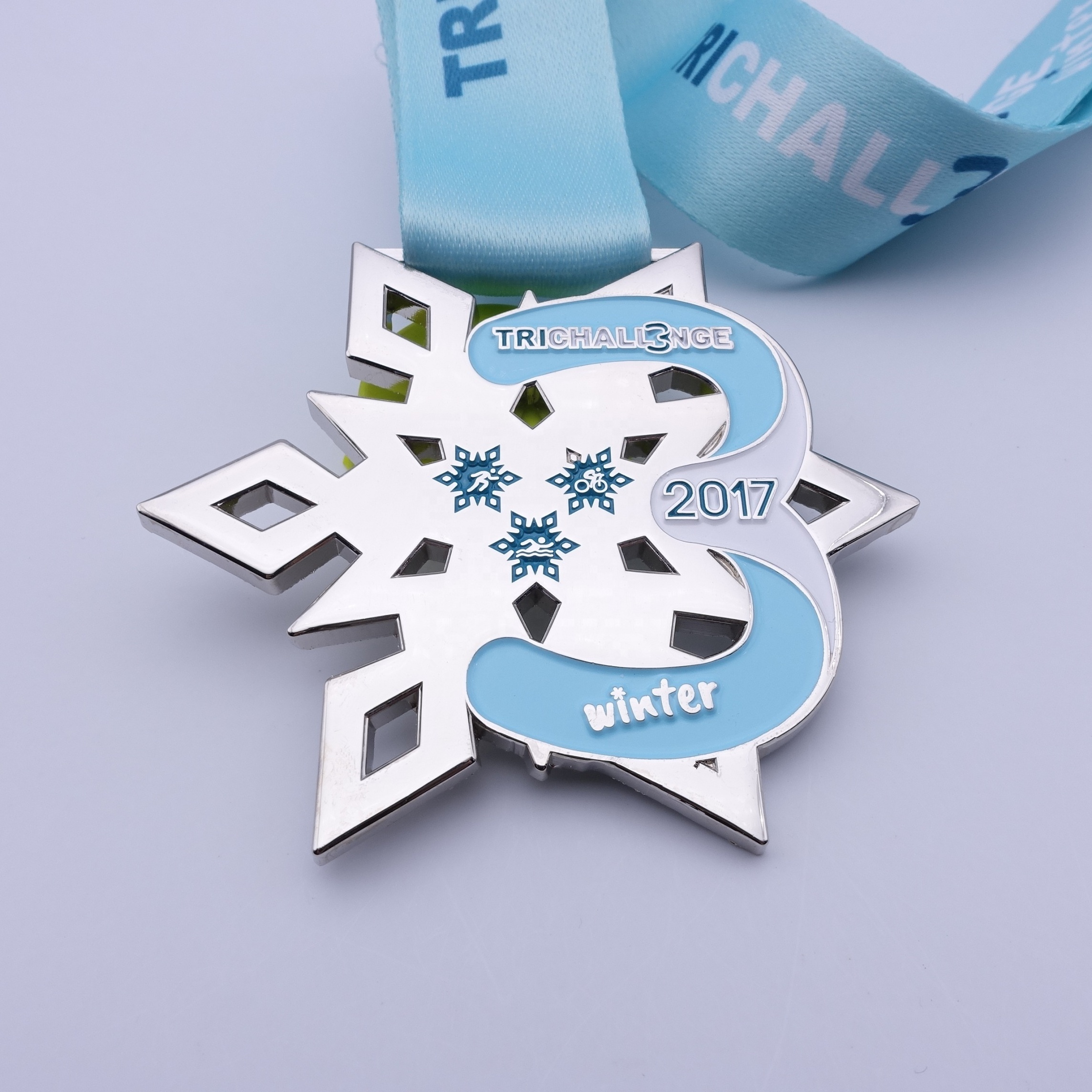 enamel fiesta running marathon sports medals award custom medal