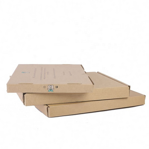 Custom design white color mail boxes shipping paper carton plain kraft corrugated flat a4 size postal mailing box