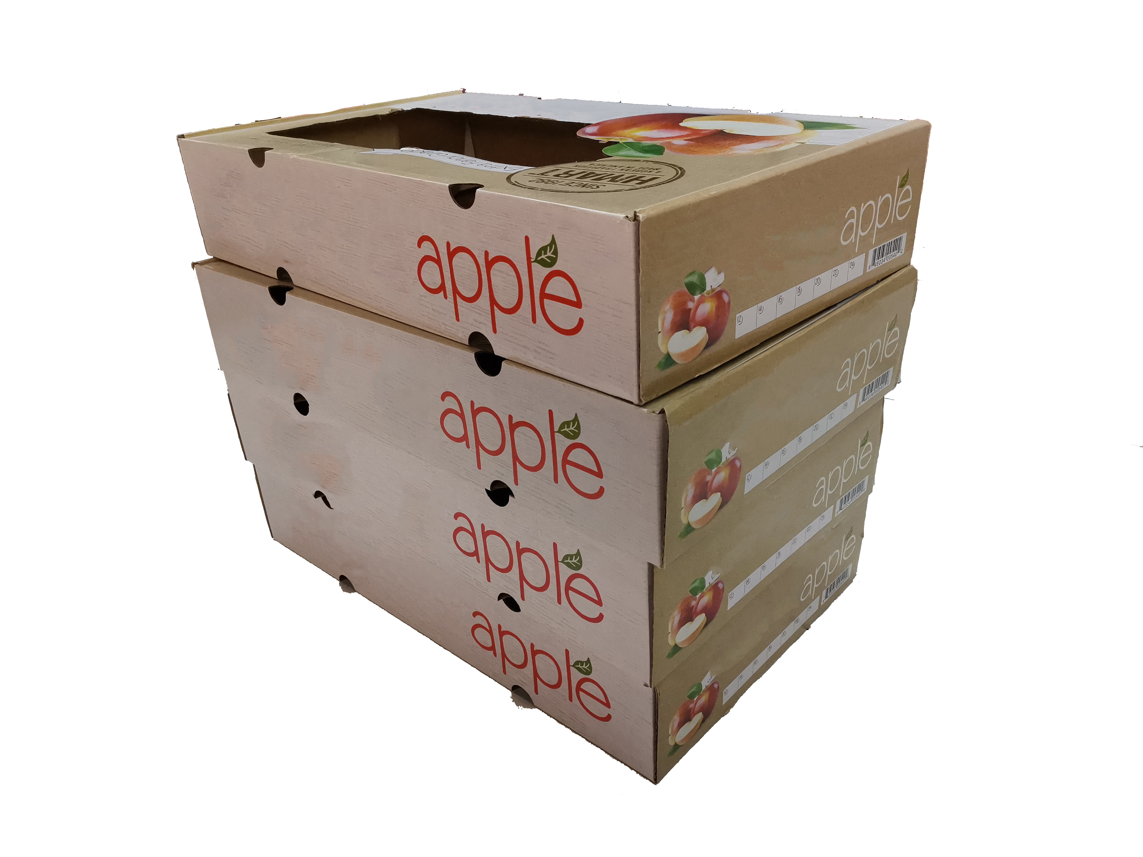 Good quality wholesale custom corrugated fruit carton box vegetable waxed paper box