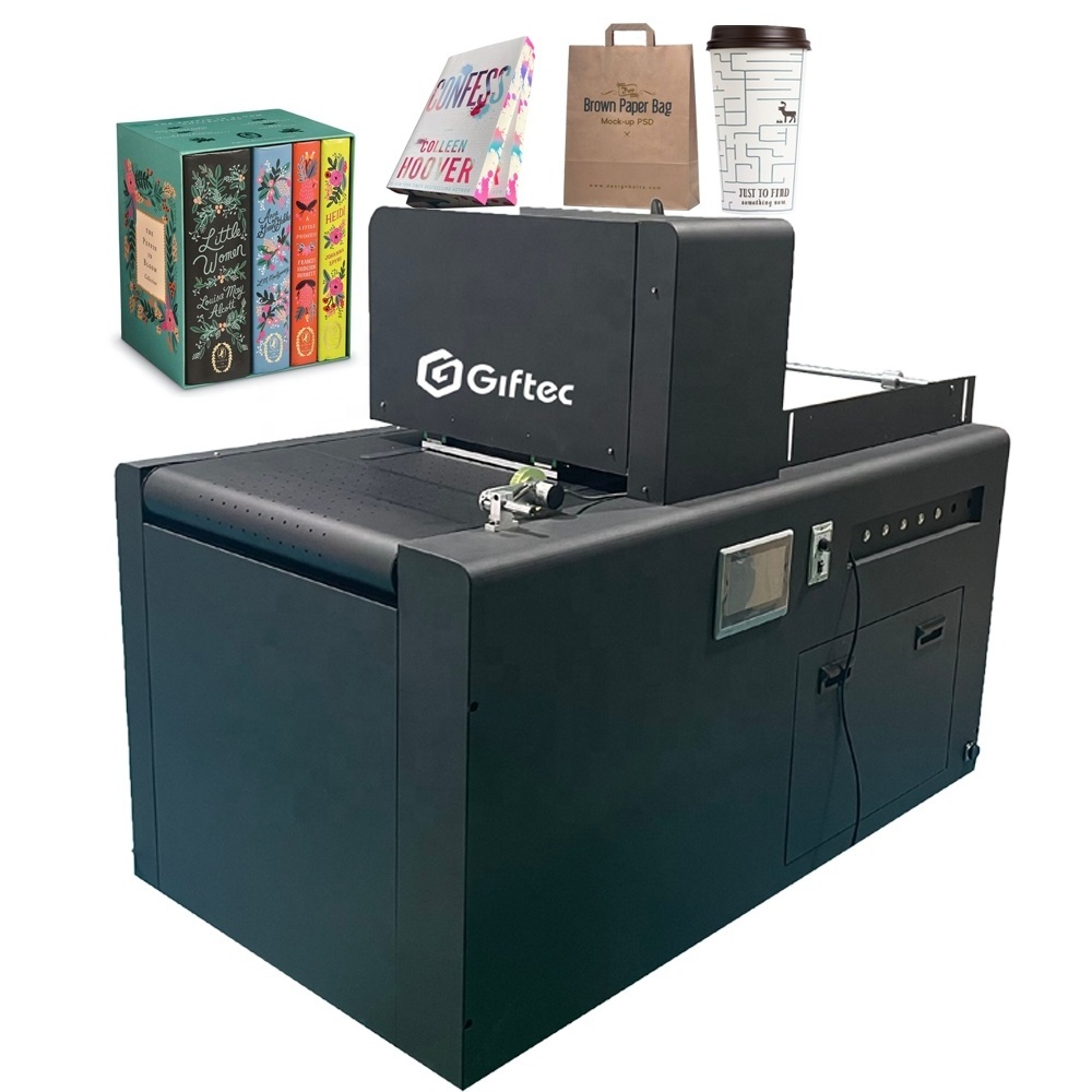 Giftec Multifunction Packaging Machines Digital Single Pass Printer for Napkins Paper Bag Cardboard Printing Inkjet Printers 210