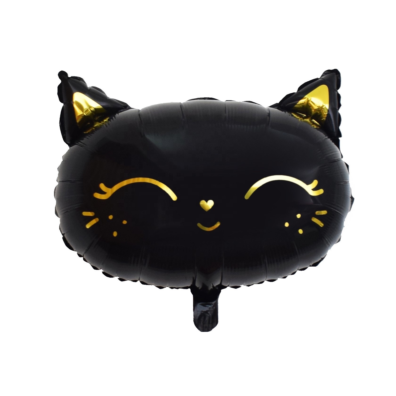 New Arrival Animal Head Shaped Balloon Party Decoration Globe Helium Balloon Cat Head with Little Crown Kids Toy Gift