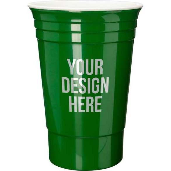 Wholesale Customized Branded Logo Reusable 12/16 Oz Plastic Disposable PP Cups Custom Beerpong Set Beer Pong Party Cups Red Cup