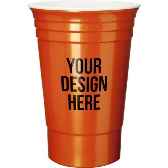 Wholesale Customized Branded Logo Reusable 12/16 Oz Plastic Disposable PP Cups Custom Beerpong Set Beer Pong Party Cups Red Cup