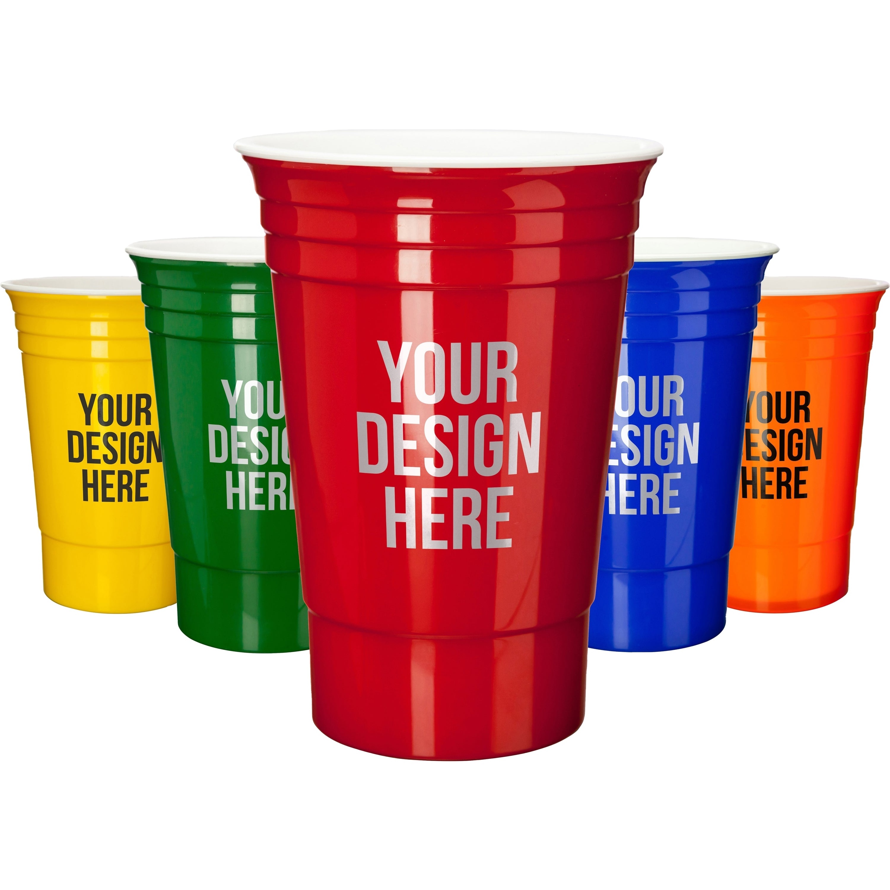 Wholesale Customized Branded Logo Reusable 12/16 Oz Plastic Disposable PP Cups Custom Beerpong Set Beer Pong Party Cups Red Cup