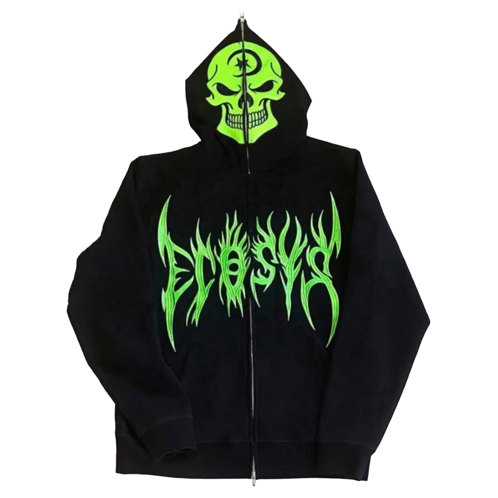 High Quality 100% Cotton Heavyweight Men's Oversized Blank Custom Zip Up Hoodie 3d Logo Full Face All Zip Up Puff Print Hoodie