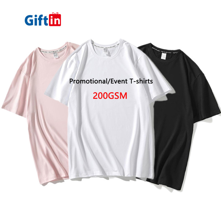 Cheap Comfortable Soft 200gsm Drop Shoulder Oversized 95 Polyester 5 Spandex Gift Promotion T Shirts Wholesale Modal T Shirt