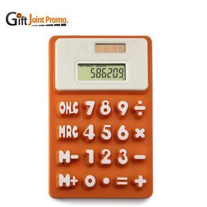 Wholesale Promotional Foldable Silicone Calculator  With Custom LOGO