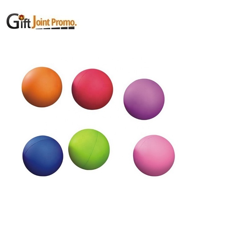 China Wholesale Colors Round Stress Ball PU Foam Ball Customized LOGO