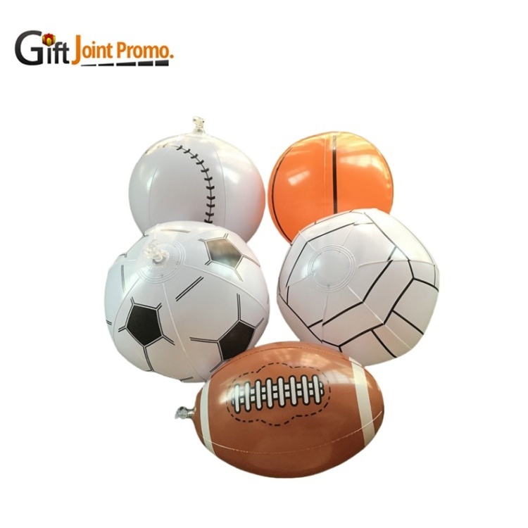 Custom Logo Giant Pvc Inflatable Water Ball Rubber Ball Inflate Pvc Volley Ball