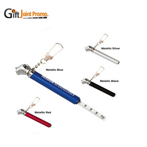 Promotional Pencil Tire Pressure Gauge with LOGO, Customized Tire Pressure Gauge with Keychain