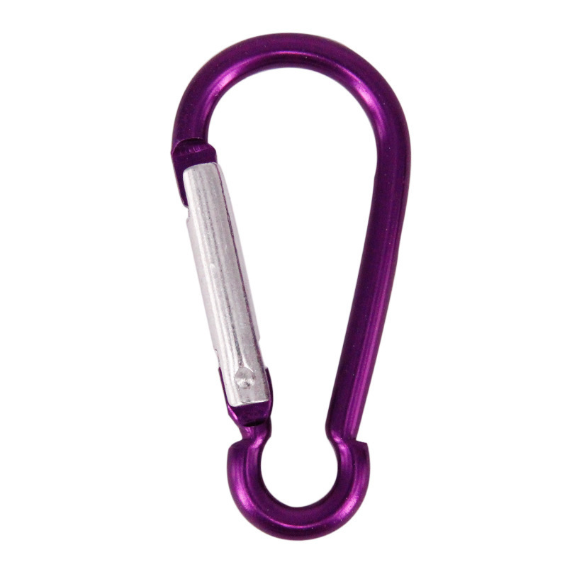 Custom Cheap Gourd Shape Customized Gate Snap Hook Aluminum Swivel Carabiner