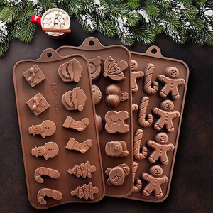 Christmas Moulds Silicone chocolate mold 3d Candle Silicone Molds Soap mold