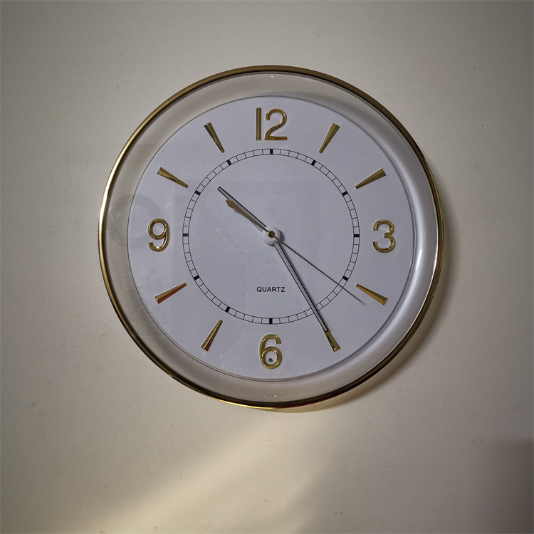 intelligent back light 3D scale wall clock, decorative wall clocks with smart light