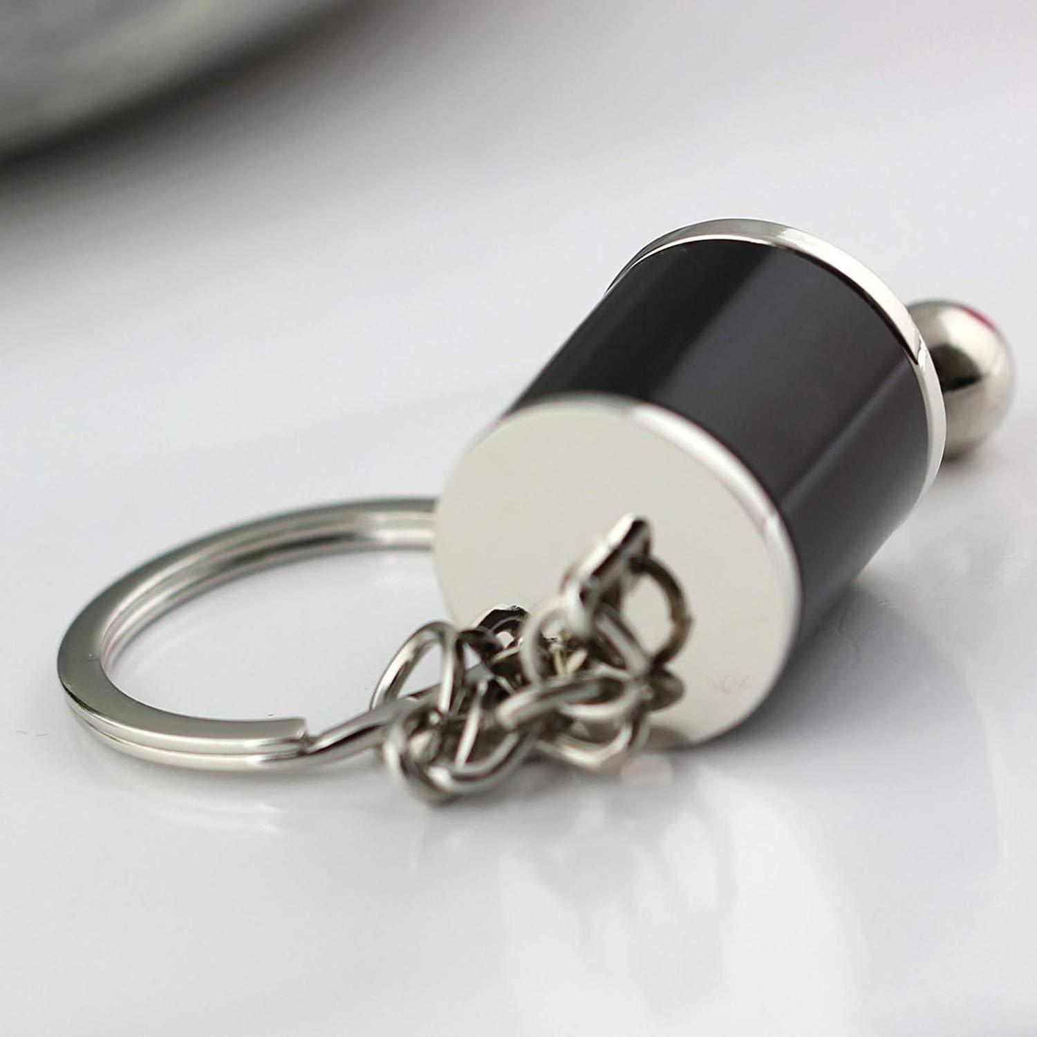 Six-speed Manual Transmission Gear Shift Lever Car Auto parts keychain