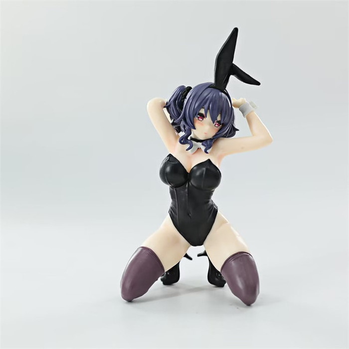 17CM Adult Manga Figurine Mocha-chan Bunny Girl Sexy Girls Anime Figure Collectible Model Toys Action Figures