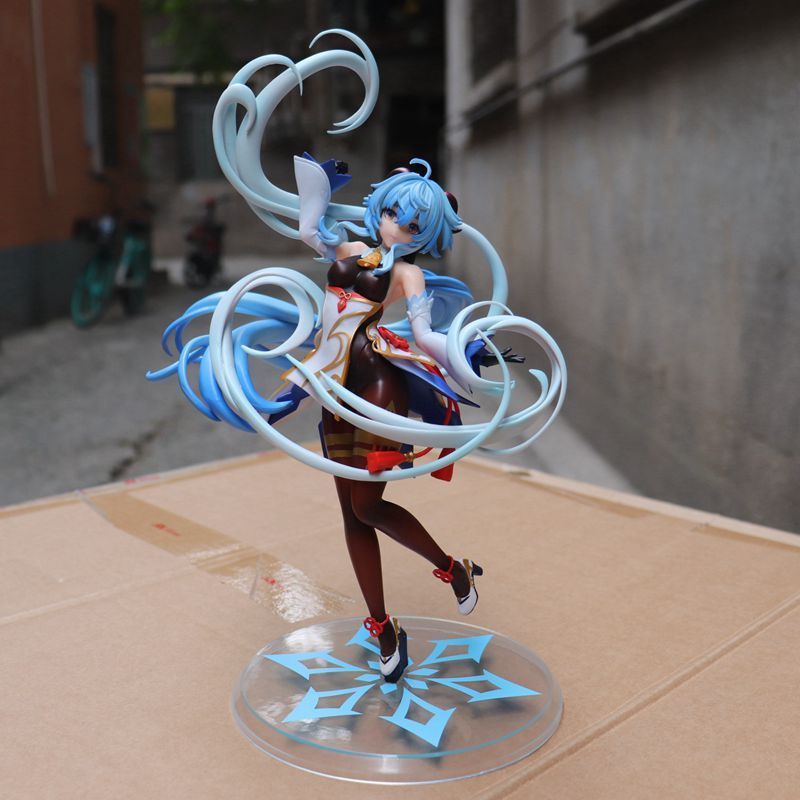 28CM Genshined Impact Heart GanYu figura de anime sexy xxx Girls Cartoon Collectible Adult Model PVC Manga Figurine Anime Figure