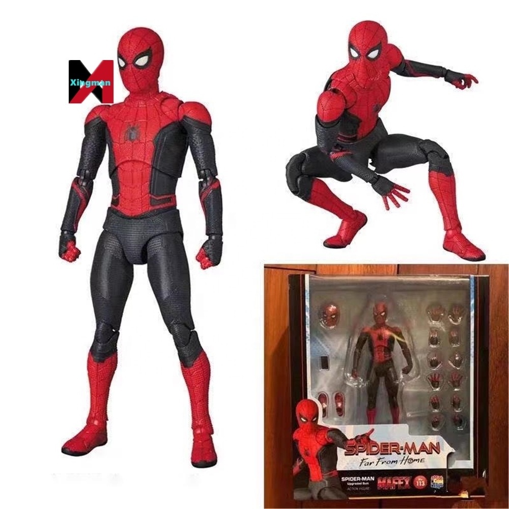 Hot sale Custom Action Movie Hero Series Spiderman Figures Toys with OEM Toy Factory Price