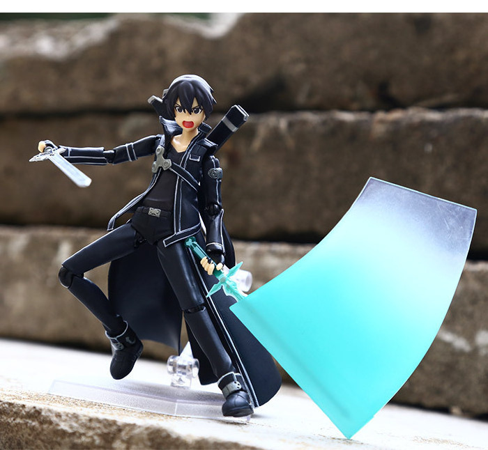 13CM Sword Art Online Yuuki Asuna Kirigaya Kazuto Kirito Asada Shino 174 178 241 248 PVC Action Doll Figure Anime Figures Toys