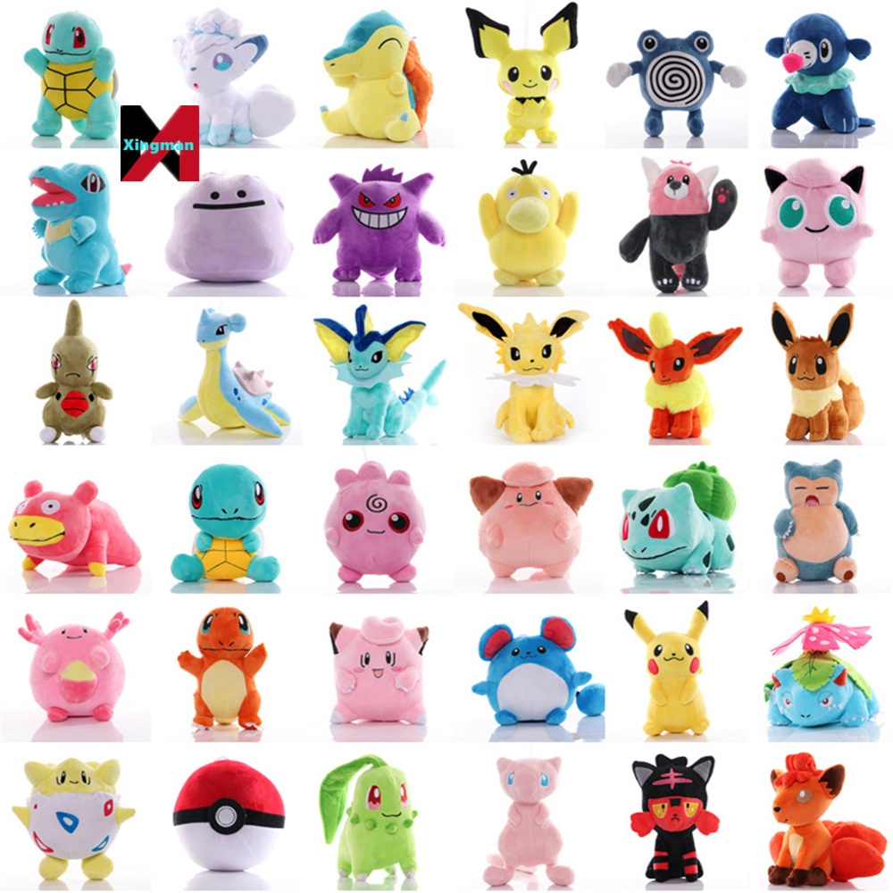 Hot Selling wholesale soft large pokemoned plush stuffed animal toys