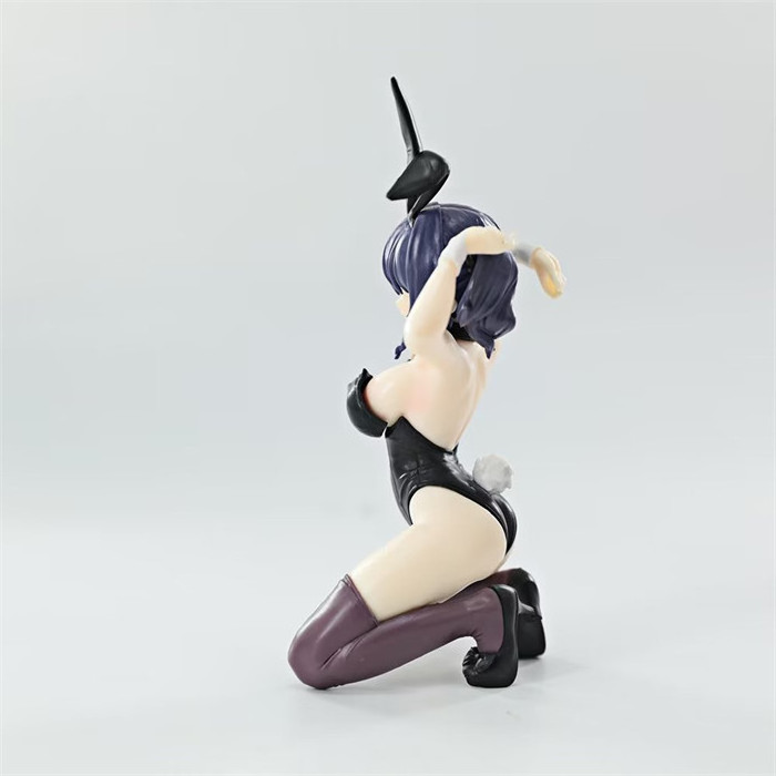 17CM Adult Manga Figurine Mocha-chan Bunny Girl Sexy Girls Anime Figure Collectible Model Toys Action Figures