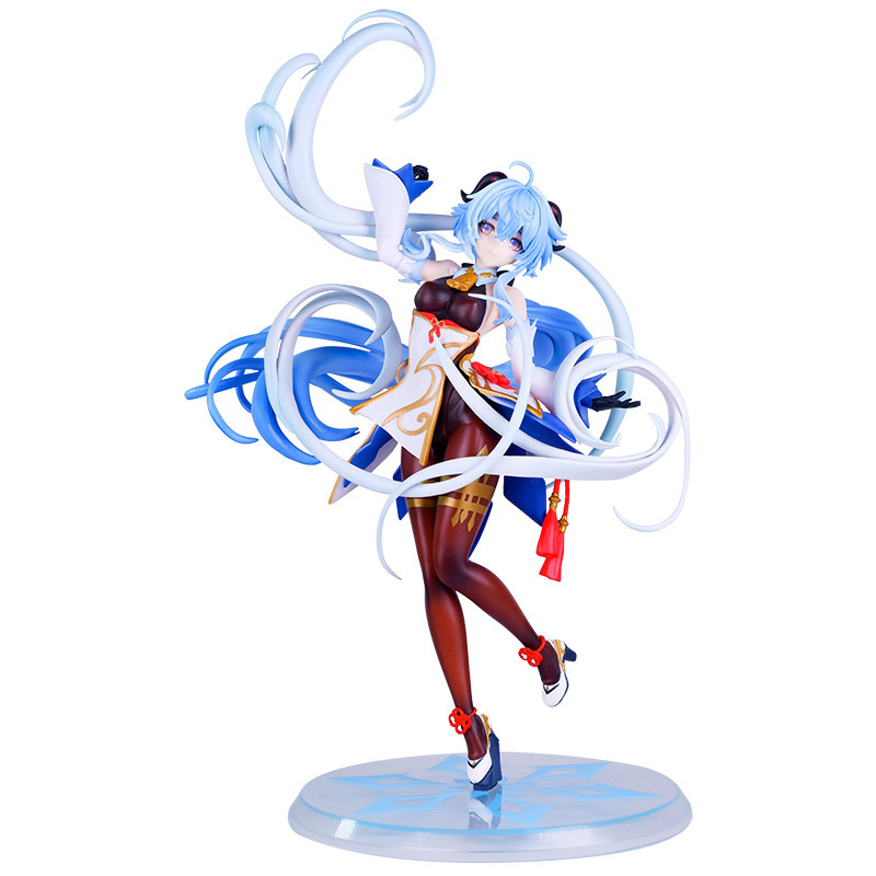 28CM Genshined Impact Heart GanYu figura de anime sexy xxx Girls Cartoon Collectible Adult Model PVC Manga Figurine Anime Figure