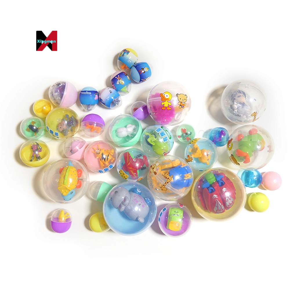 High Quality 65mm Toy Vending Machine Capsules ball Plastic PP Surprise Capsule Gashapon for min