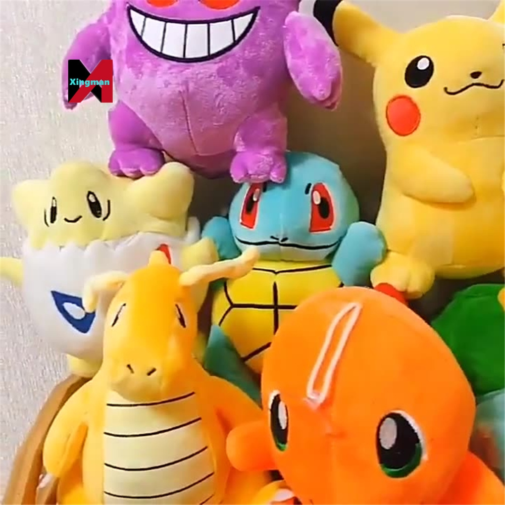 Hot Selling wholesale soft large pokemoned plush stuffed animal toys