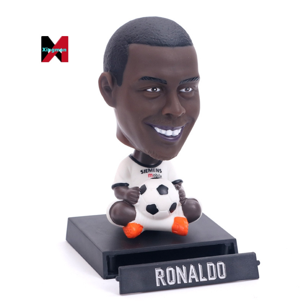 Q version Football star gifts neymar shake his head dolls Cristiano Ronaldo toy Beckham toy Messi figure