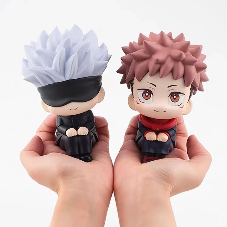 XM MB4 0cm 5 models Cute Versions Rukappu Gojo Satoru Anime Figure Collectible Model Toy Jujutsu Kaisen